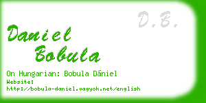 daniel bobula business card